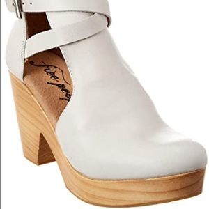 Free People Cedar Clog Heel Bootie